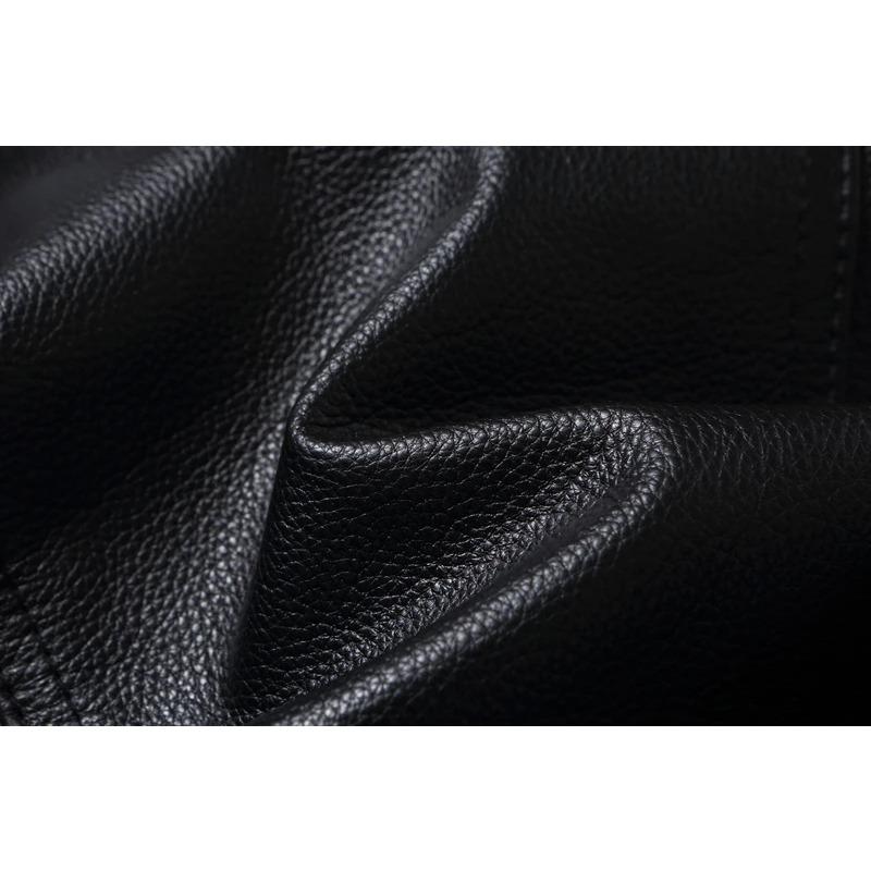 Китайский размер Повседневная натуральная воловья кожаная мужская куртка облегающая черная кожаная куртка мужское пальто мужская кожаная куртка весна осень