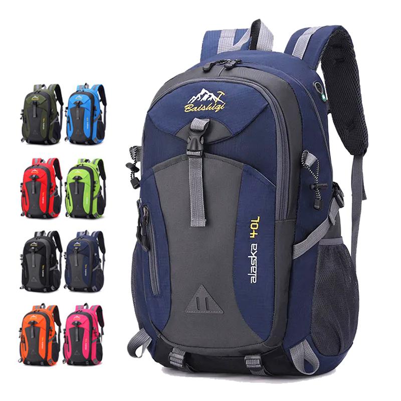 Unisex Hiking Backpack 2024 New Women And Men Outdoor Mountaineering Bag Large Capacity Travel Camping Storage Bags