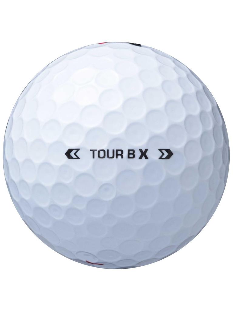 Мячи для гольфа Bridgestone TOUR B X Корпоративный цвет 2 дюжины (24 мяча) Модель 2024 года с оригинальным карманом