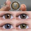 Colored Contact Lenses with Diopters Diamond Eye Lens Myopia Lenses for Vision  (-1.00~-6.00) Prescription Lenses Color Contacts