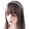 Crystal Rhinestones Luxury Simple Hair Accessories Hair Hoop Pearl Headbands Crystal Hairbands