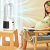Вентилятор Tower Fan Bladeless с 6 скоростными режимами, зарядка через USB, светодиодный дисплей, низкий уровень шума, настольный вентилятор для семейного офиса