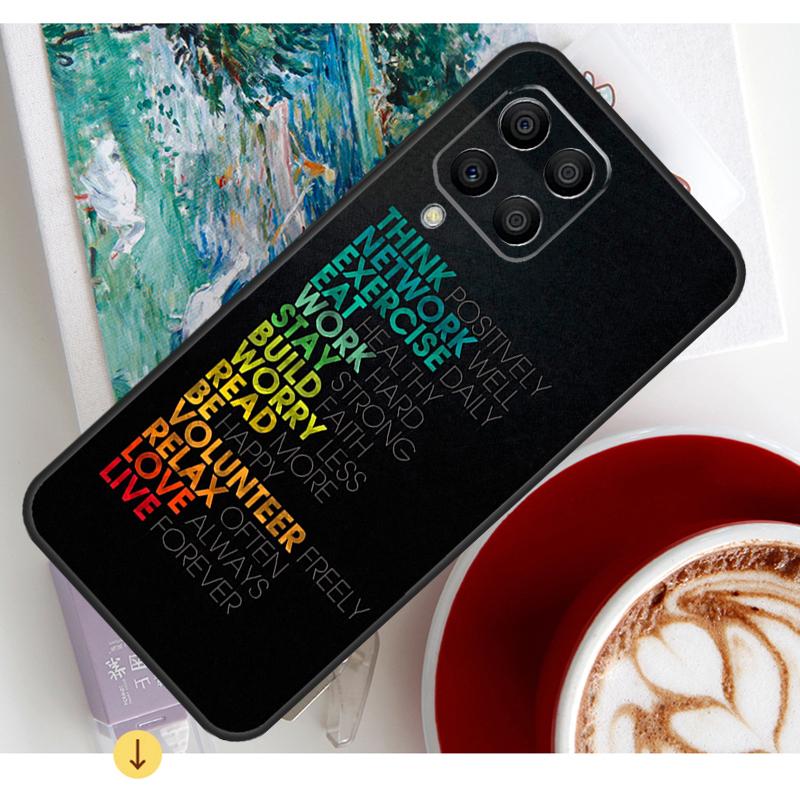 Gym Fitness Bodybuilding Case For Samsung Galaxy M15 M21 M31 M55 M56 M36 M16 M06 M13 M33 M53 M12 M32 M52 M14 M34 M54