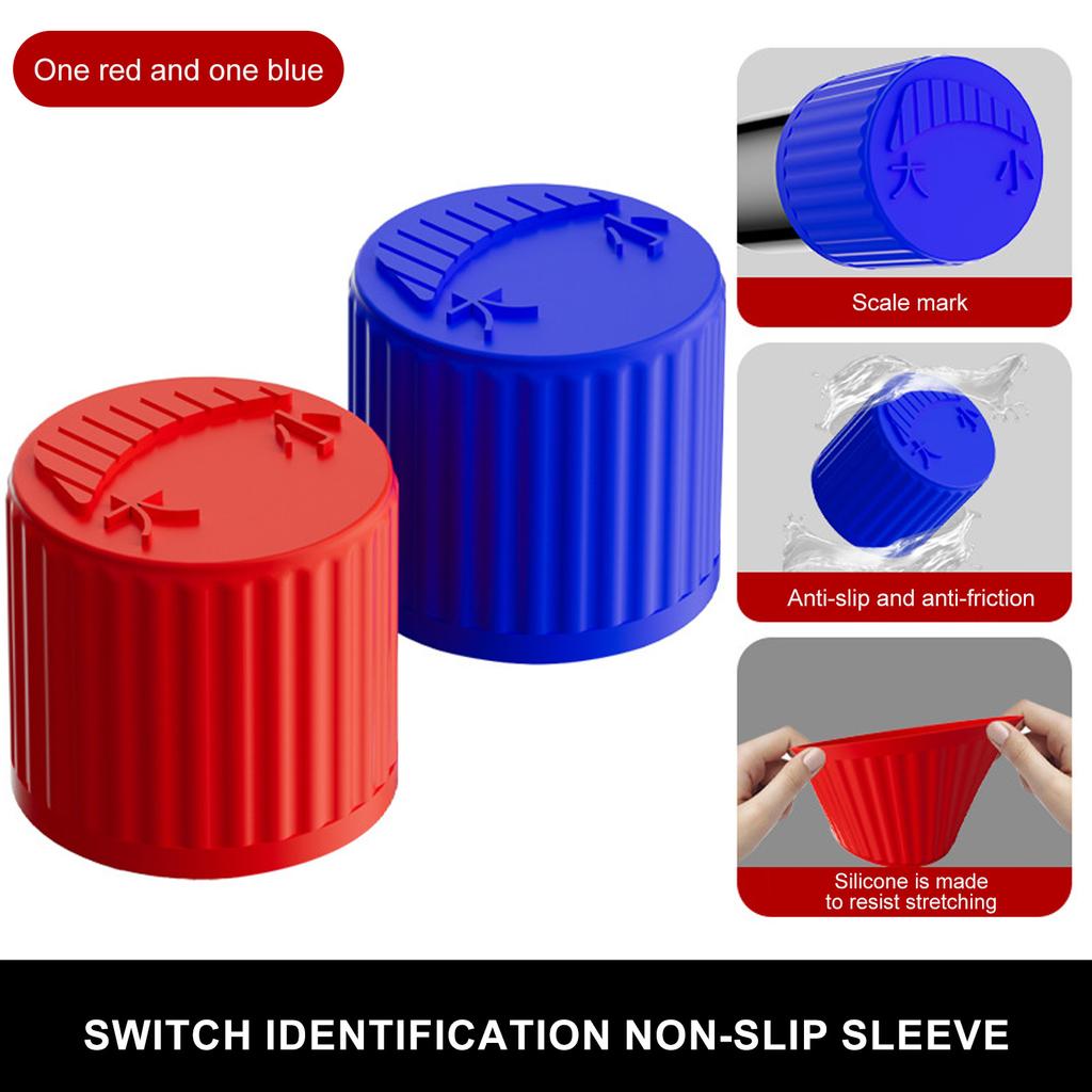 Крышка ручки клапана для ванной комнаты Нескользящая крышка углового клапана Рукоятка Силиконовый рукав маховика для большинства ручек угловых клапанов