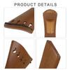 Professional Violin Wood Tailpiece Standard Wood 4/4 Violin Tailpiece String Plate String Instruments Parts Enduring