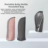 Aluminum Foil Milk Bottle Insulation Bag Anti-Shock Baby Stroller Hanging Pouch  Travel Use