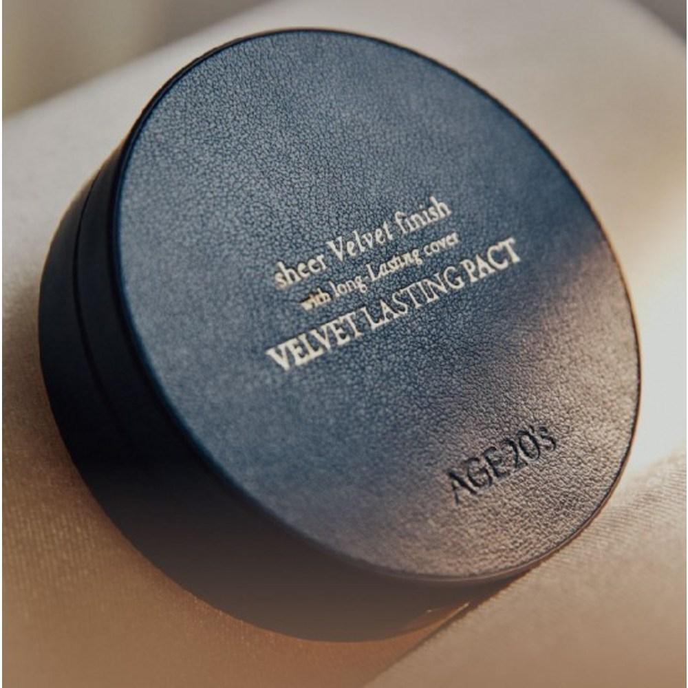 Age to Wenness Velvet Lasting Pact + набор сменных блоков, нет. 21 Светло-бежевый, 1 набор