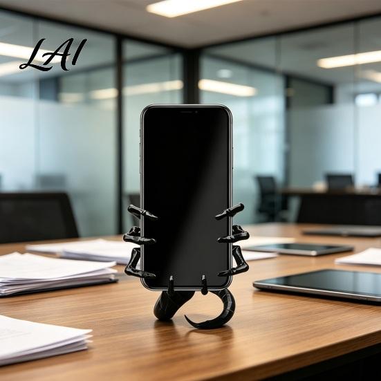 Trendy Desktop Decoration Alien Facehugger Phone Stand Unique 3D Printed Cell Holder Creative Gift for Gamers Sturdy PLA Decorative Smartphone Mount