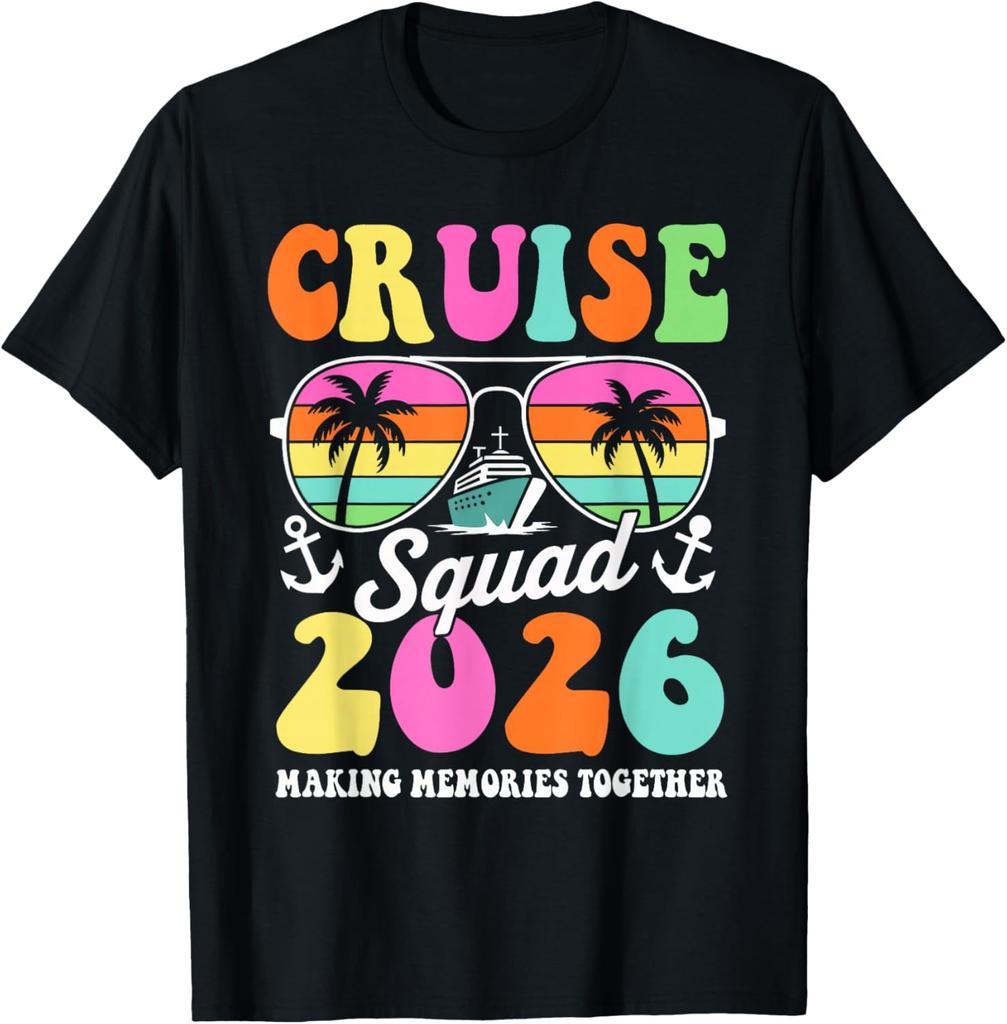 Cruise Squad 2026 Family Group Matching Summer Vacation 2026 T-Shirt