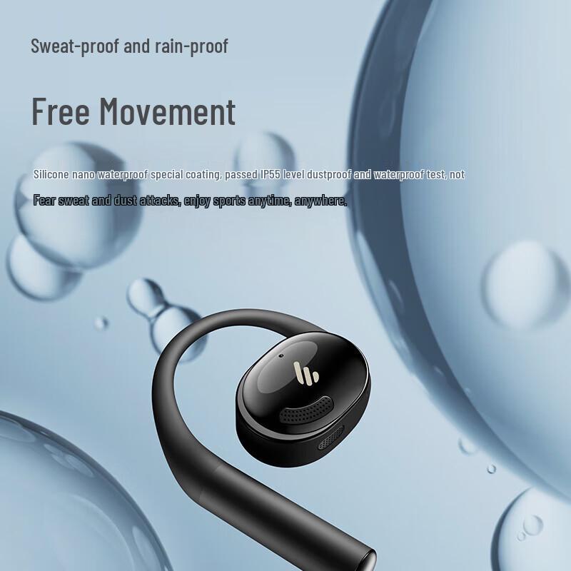 EDIFIER X Fit Open-Ear Bluetooth Sports Headphones