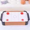 Indoor Playing Game Wood Small Table Air Hockey Game Desktop Air Hockey Board Game for 2 Player Home and Outdoor Game