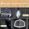 Car Steering Wheel Cover Hand Sewn Black Leather For Volkswagen Golf 5 Mk5 Passat B6 Tiguan 2007-2011 Car Accessories