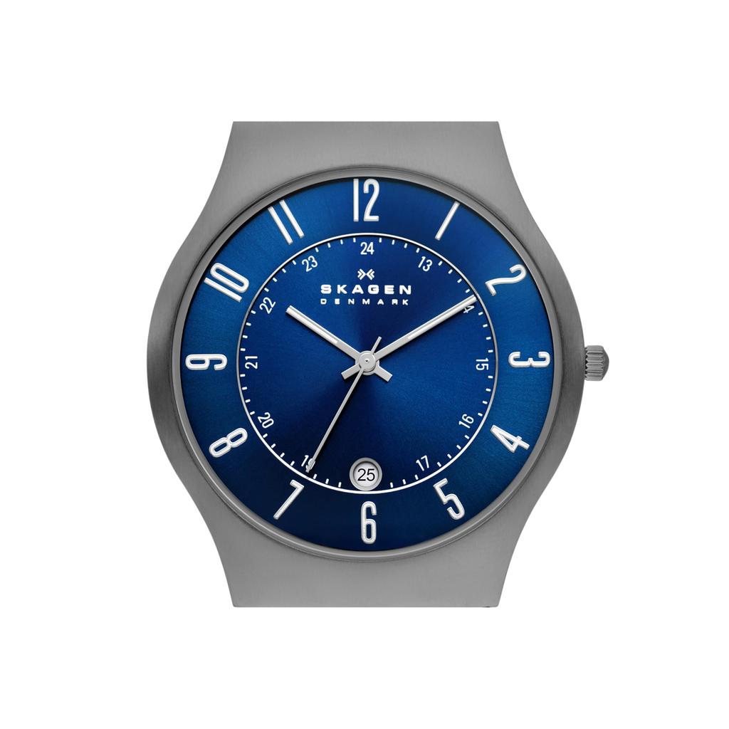 Skagen 233XLTTN Quartz Watch - Gray Titanium