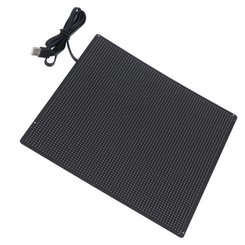 Светодиодный дисплей 64 X 64 точек, гибкий программируемый светодиодный дисплей BT для вечеринки, карнавала, сбора 25 X