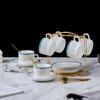 Изысканный европейский керамический набор кофейной чашки и блюдца