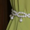 Модные бусины из искусственного жемчуга, тонкий пояс-цепочка, женский пояс, аксессуары для платья