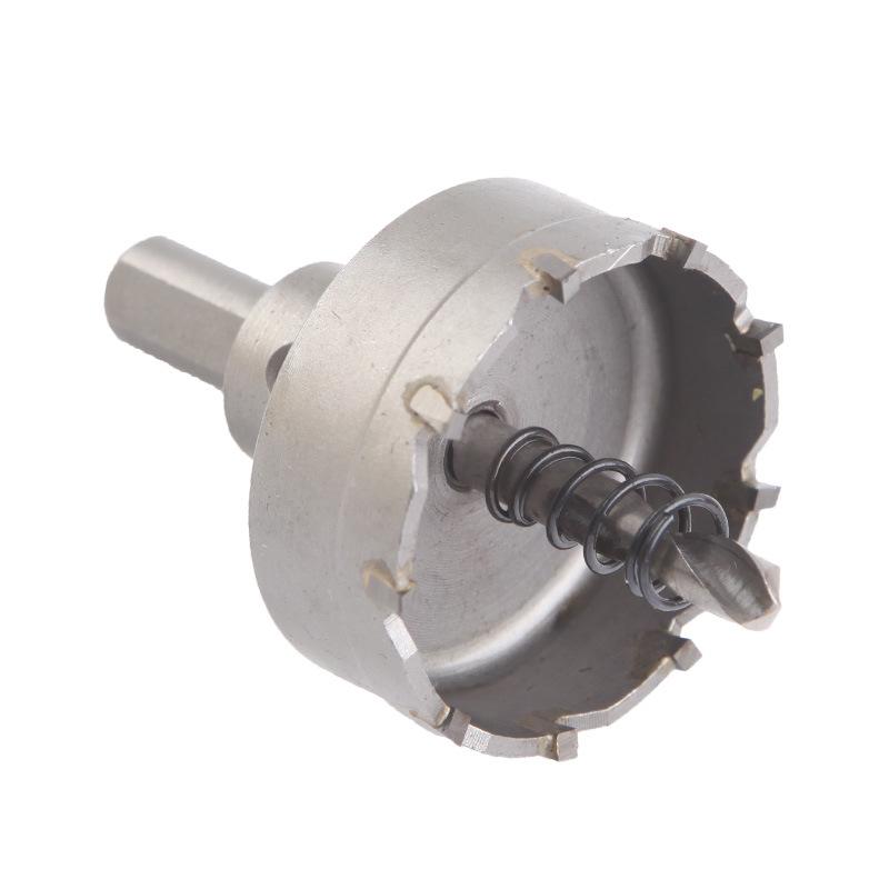 Набор из 6 предметов из цементированного карбида TCT, набор из 22–65 мм, открывалка для отверстий из нержавеющей стали