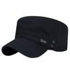 Unisex Cadet Military Cap Adjustable Tactical Operator Cap Flat Top Baseball Cap Outdoor Sun Hat for Walking Yachting