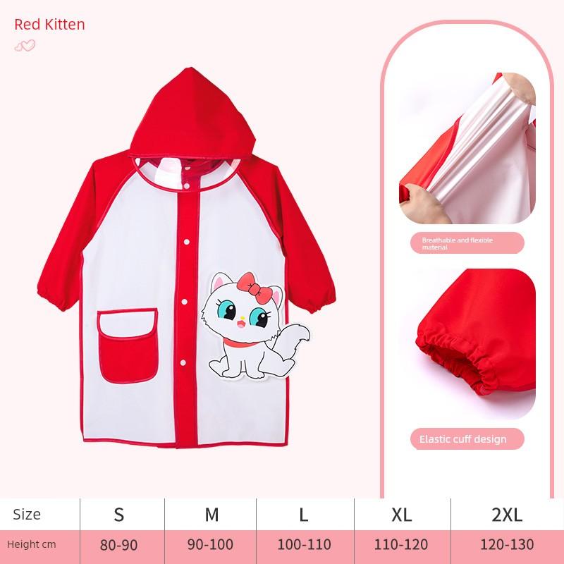 Children's Raincoat for Girls 2026 New Model Rain Shoe Set for Toddlers, Suitable for Kindergarten, Ages 1-3, Lightweight Rain Poncho