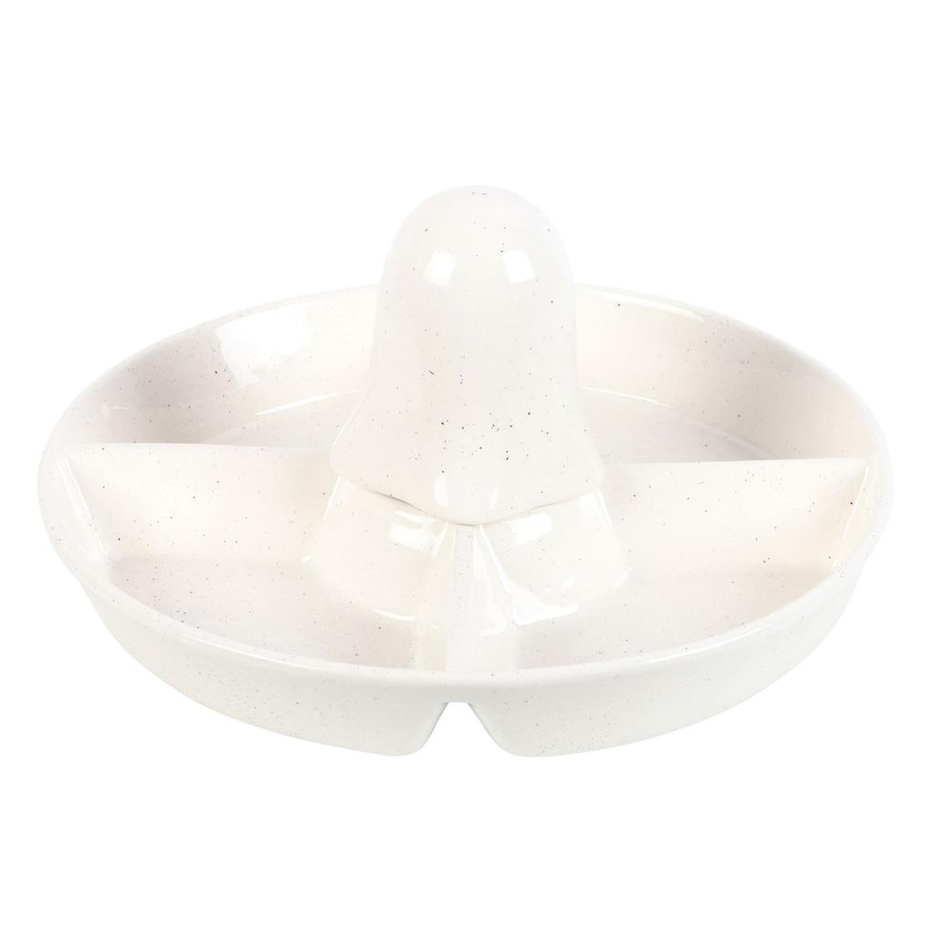 Something Different Chip & Dip Ghost Shaped Snack Dish