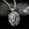 Властное ожерелье с подвеской в ​​виде головы льва, мужское модное модное ожерелье в стиле хип-хоп, персонализированные ювелирные аксессуары