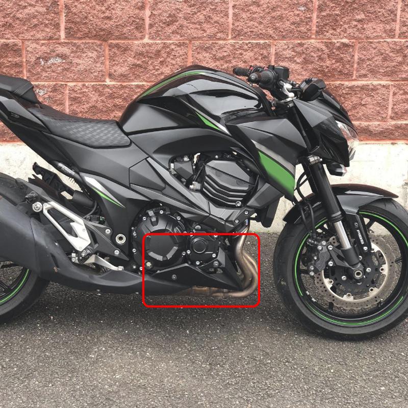 Fit For Kawasaki Z 800 2013-2015 2016 2017 Z-800 Engine Belly Pan Lower Spoiler Fairing Guards Cover Z800 Motorcycle Accessories