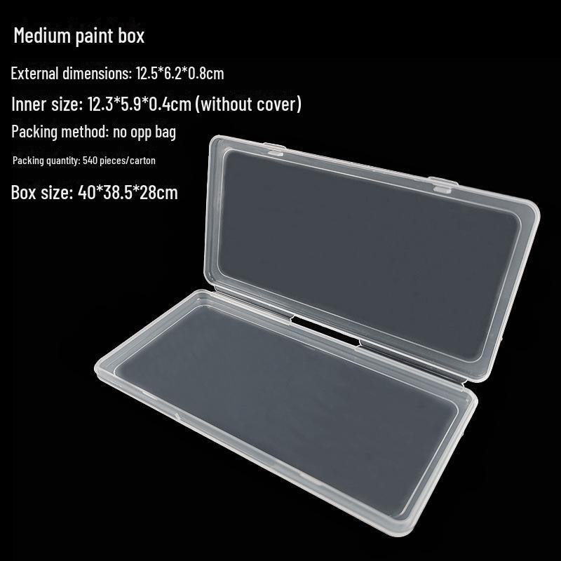 Прозрачный пластиковый ящик для хранения и демонстрации оборудования