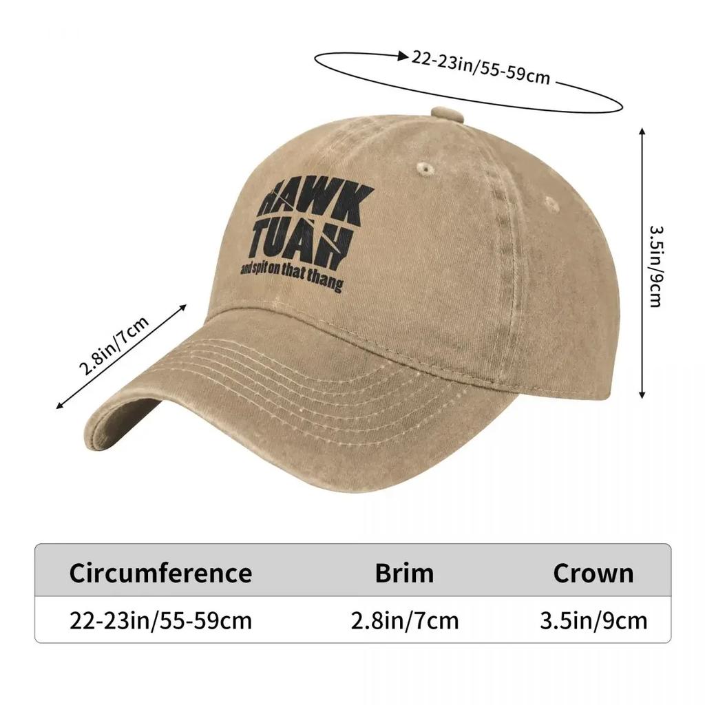 Бейсболки Hawk Tuah 24 Spit On That Thang из потертого хлопка со смешной надписью Snapback Hat для отдыха на открытом воздухе в любое время года, для путешествий, регулируемые