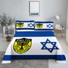 3 предмета Постельное белье ФК Бейтар Иерусалим Израильский футбол Постельный комплект Односпальный Полуторный Двуспальный Кинг-сайз Полный комплект Постельное белье Постельные принадлежности для детей