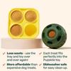 Eco-Friendly Designer Dog Chew Toys Bone Shape Interactive Silicone Pet Toys with Squeaky Sound