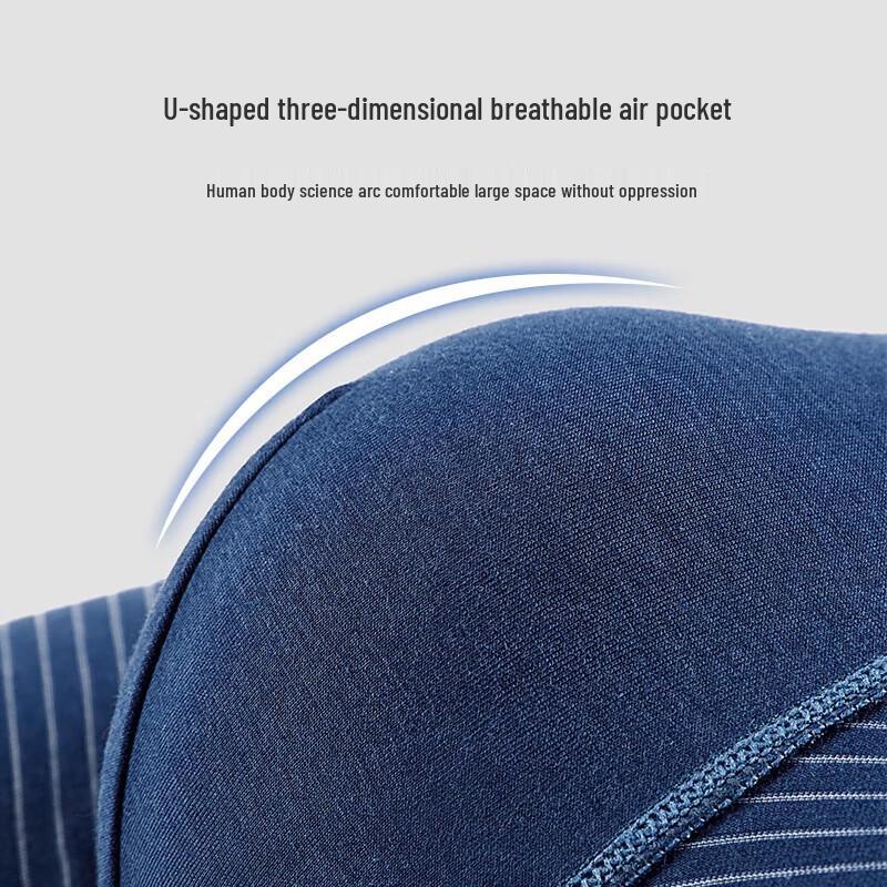 Cmierf Kuect Мужское полосатое модальное хлопковое нижнее белье средней посадки, 3 шт.