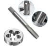 2PCS Hand Tap+Round Die High Speed Steel M13 X 1.5mm