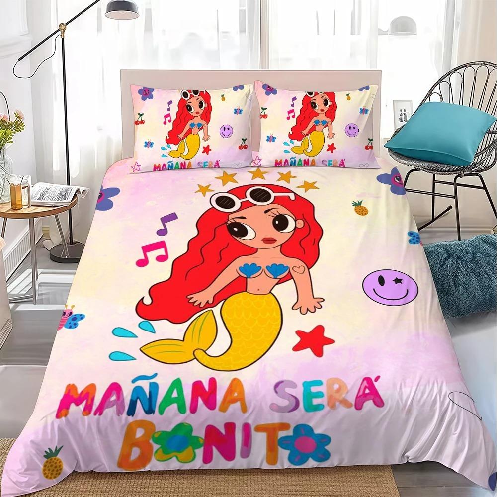 3D Print Manana Sera Bonito Karol G Bedding Set Single Twin Full Queen King Size Bed Set Adult Kid Bedroom Duvetcover Sets