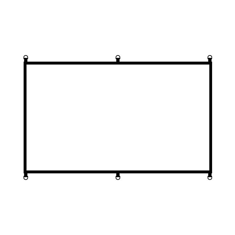Portable Foldable Outdoor Projector Screen