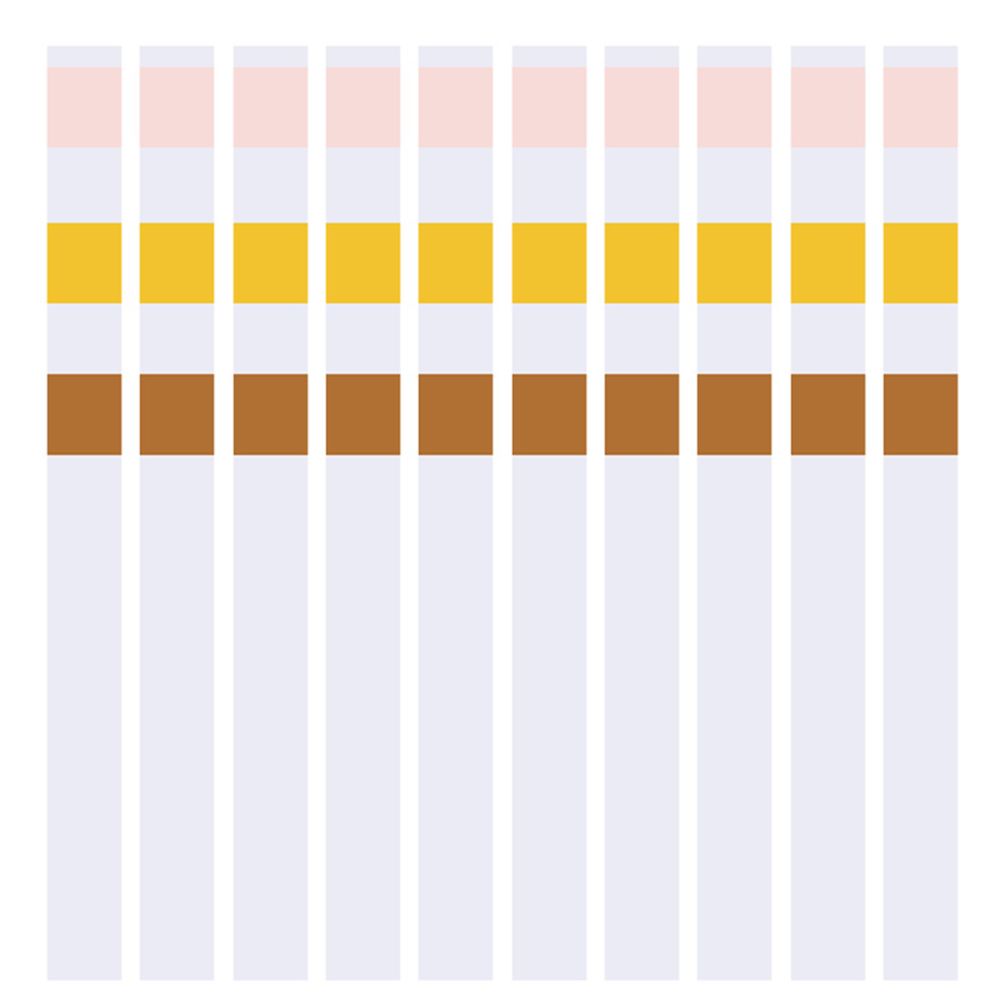 50pcs Swimming Pool Alkalinity Test Strips 3 In 1 Test Paper Water Test