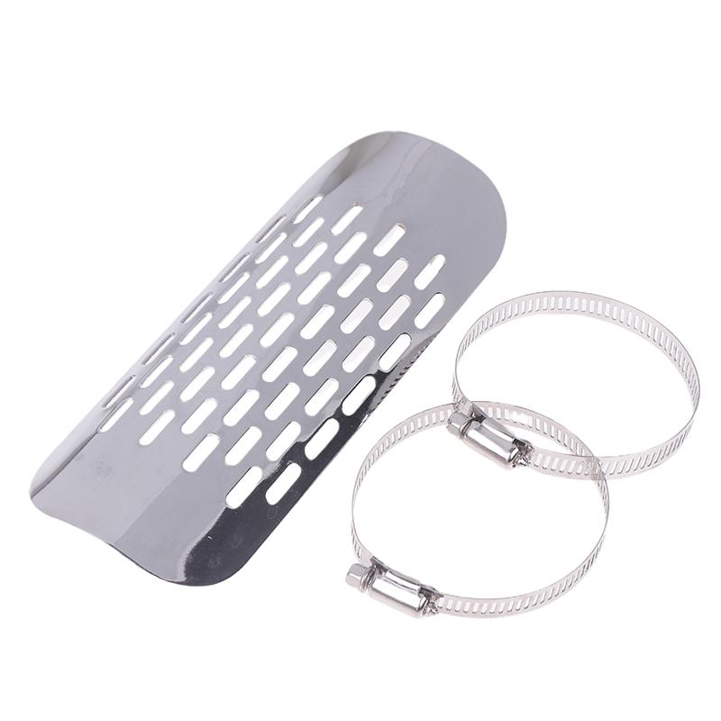 Универсальная накладка-защита на выхлопную трубу мотоцикла, защита глушителя, мотоаксессуары, подходит для мотоцикла