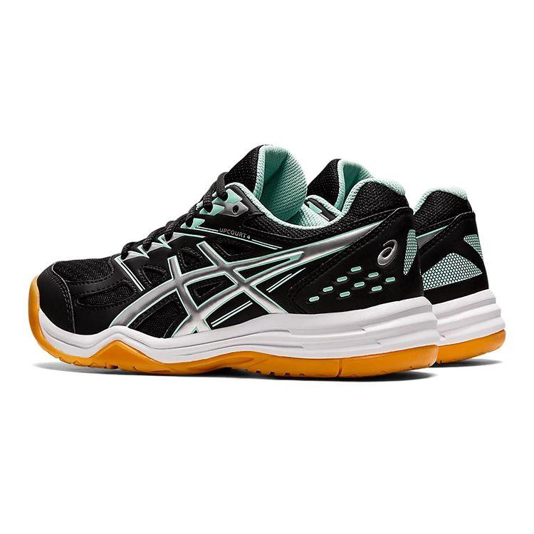 Asics Upcourt 4 GS Черные детские кроссовки Fresh Ice 1074A027-002