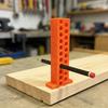 Измеритель высоты Деревообрабатывающий инструмент 3D-печать 0-105 см Инструмент для измерения высоты с отверстиями для разметки линий для деревообработки и инженерии