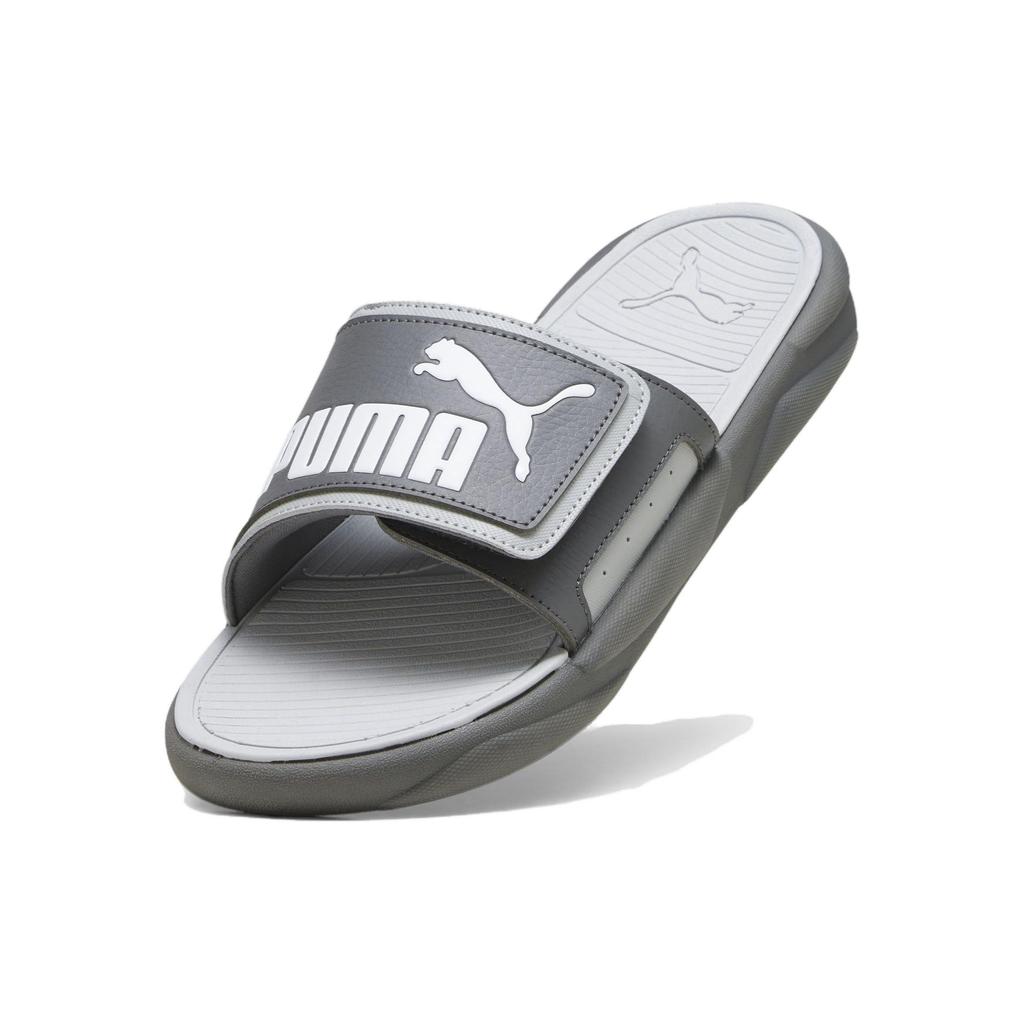 Puma Comfortable Versatile Breathable EVA Other Anti-Wear Slide Sandals Unisex Footwear Gray 372280-24