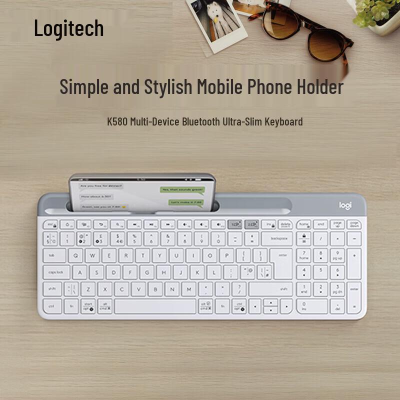 Logitech K580 Тонкая беспроводная клавиатура для нескольких устройств