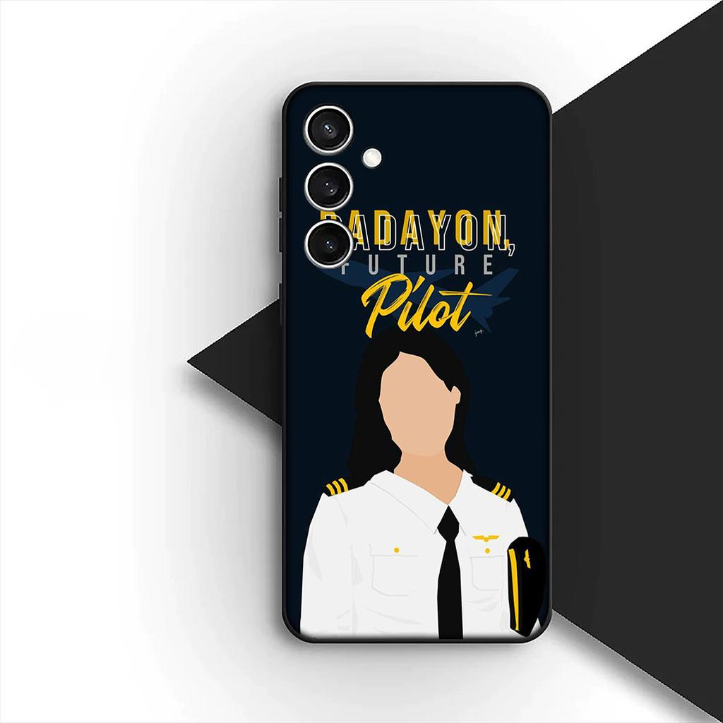 Cover for OPPO A80 A18 A16 A40 A17 A15 A38 A78 A79 A54 A57 A12 A60 5G 4G Phone Case Aircraft Travel Airplane Pilot Epaulette
