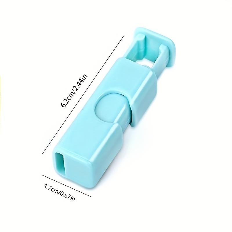 8-Pack Reusable Food Seal Clips - Multi-Colored, Easy Lock/Press for Freshness, Bread & Kitchen Storage