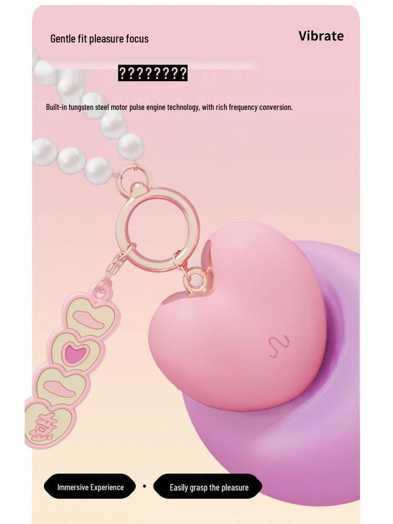 Миджи Вибратор-сердечко: Взрослое устройство для женщин с сильной вибрацией, функцией всасывания и дразнящими функциями, 160 шт./коробка