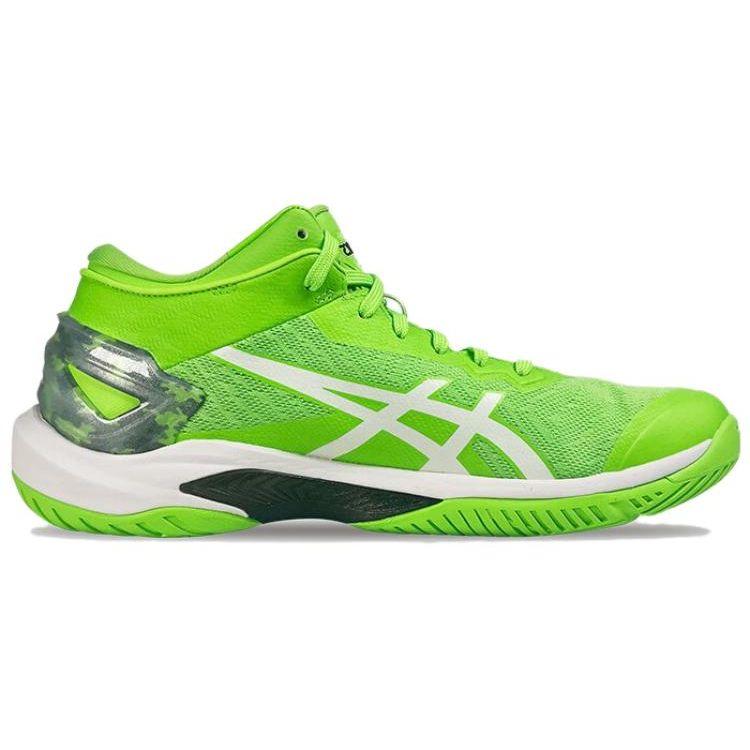 Asics Баскетбольные кроссовки Gel-Burst 27 с круглым носком, на шнуровке, низкие, мужские, зеленые 1063A084-300