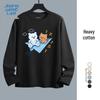 Jeanswest Life Хлопковая футболка с длинным рукавом и мультяшным принтом для молодежи