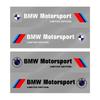 For BMW 2PCS Car Logo Door Side Sticker Creative Auto Body Decals Waterproof Decor Sticker For BMW 320i 325i 320Li 325Li 330Li X