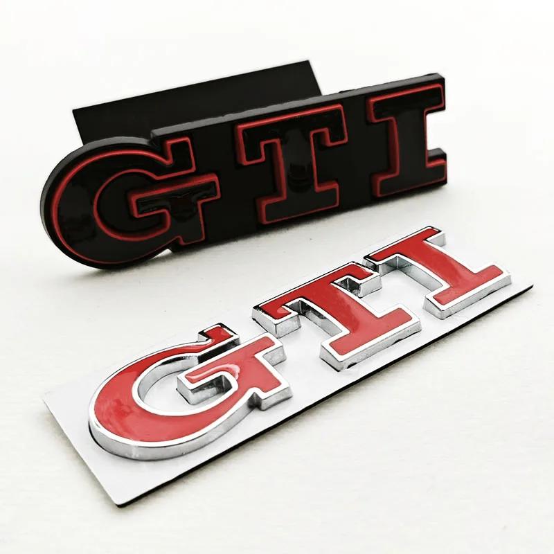 opq1 Grid logo GTI emblem for Volkswagen VW Polo Golf 4 5 6 7 8 Mk4 Mk5 MK6 MK7 MK8 GTI adhesive accessories