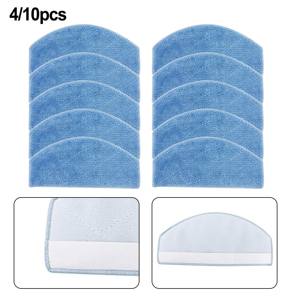 Удобные сменные тряпки для роботов Laresar Mars 01 и Lubluelu SL68, доступны в упаковках по 4 или 10 штук