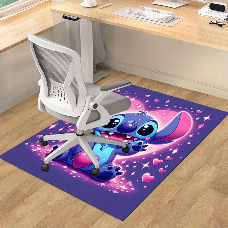 1pc. Cute Stitch Heart-Shaped Rug - Perfect for Home Decor, Office Carpet, Outdoor Use, Gift Ideaz0414252