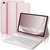 Samsung Tablet A9+ Plus Backlit Bluetooth Keyboard Case with Pen Slot